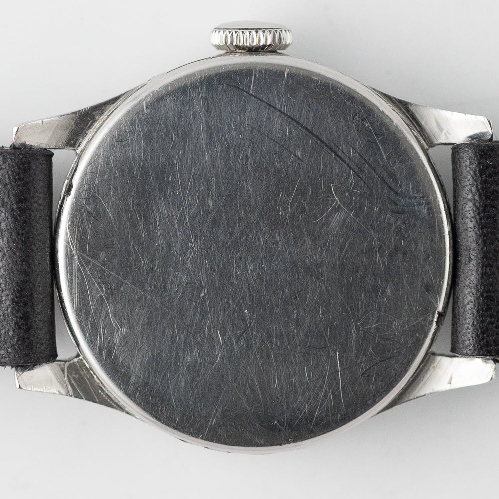 IWC Calatrava Balck Gilt Dial Cal.83 Earliest Screw-in Case Back