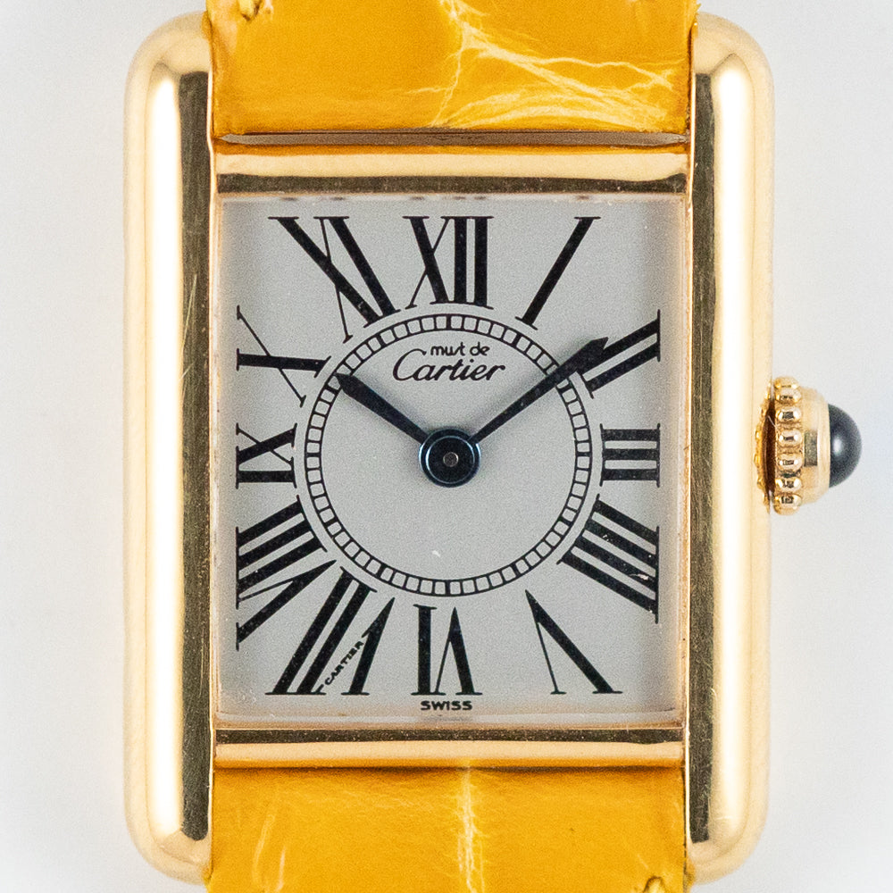 CARTIER SM MUST DE TANK REF.5057001 OPARAN DIAL