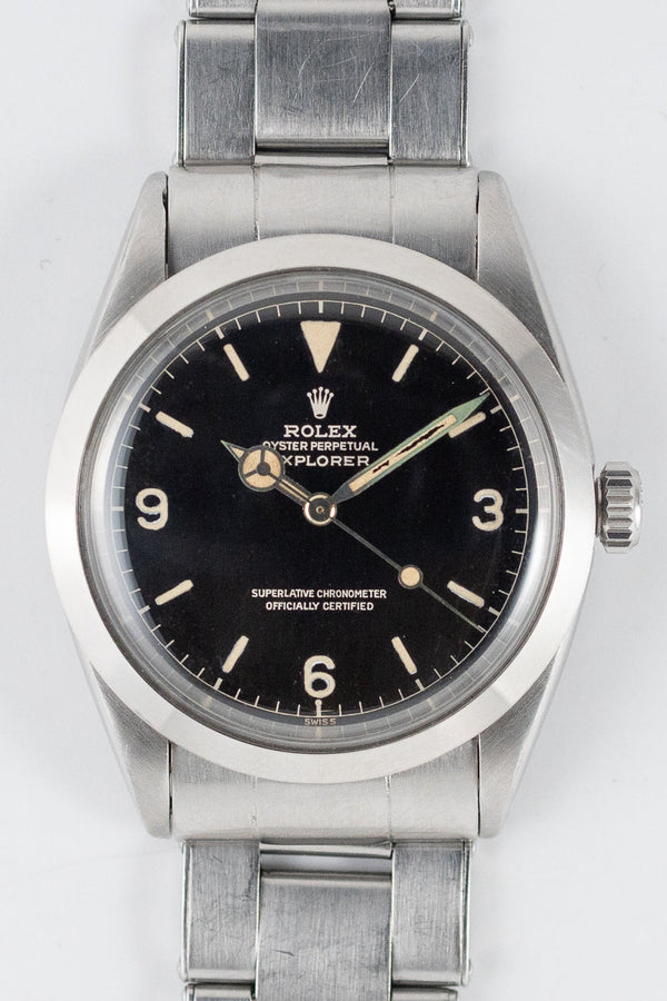 ROLEX EXPLORER Ref.1016 EXCLAMATION Gilt Dial Chapter Ring