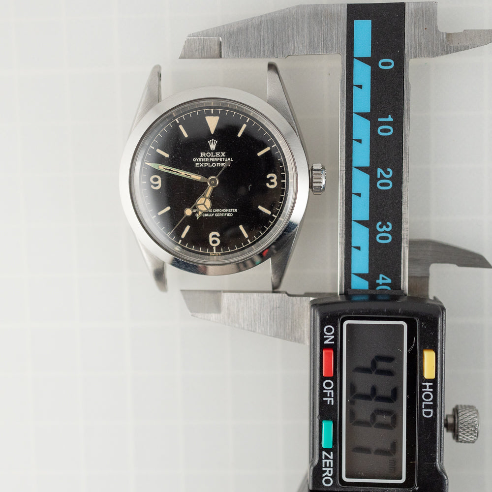 ROLEX EXPLORER Ref.1016 EXCLAMATION Gilt Dial Chapter Ring