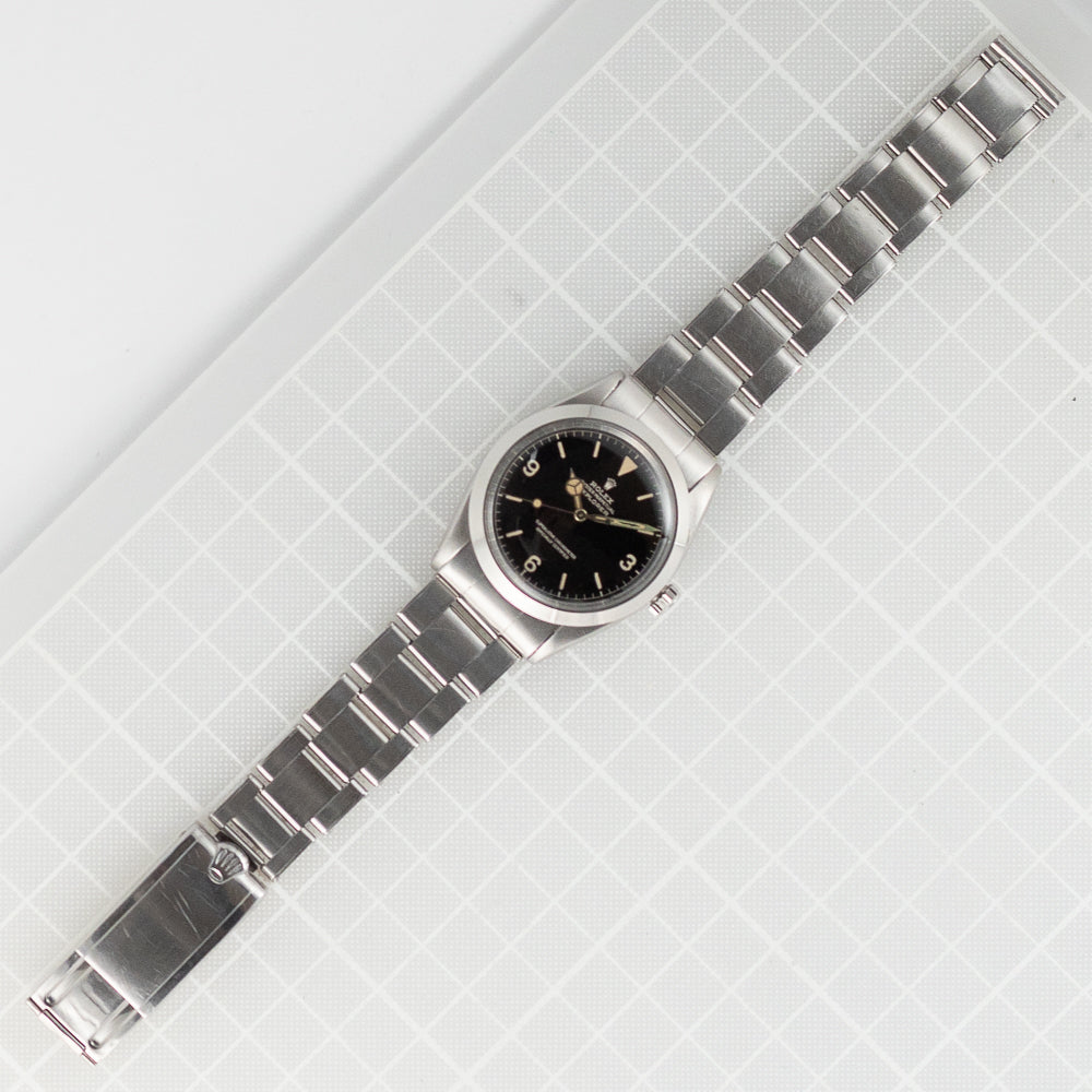ROLEX EXPLORER Ref.1016 EXCLAMATION Gilt Dial Chapter Ring