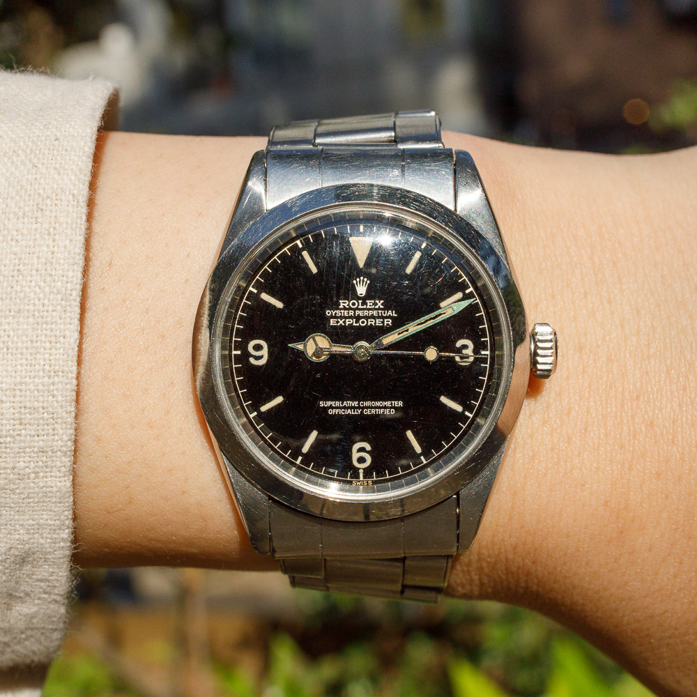 ROLEX EXPLORER Ref.1016 EXCLAMATION Gilt Dial Chapter Ring
