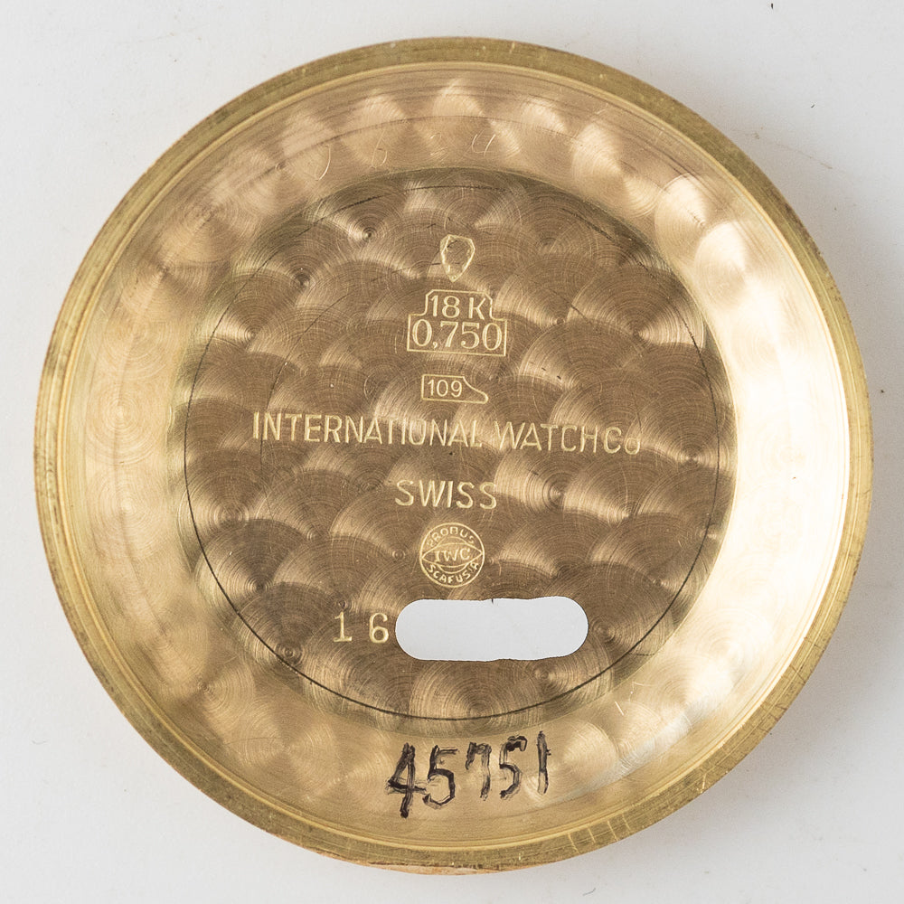 IWC CALATRAVA CASE 18KYG