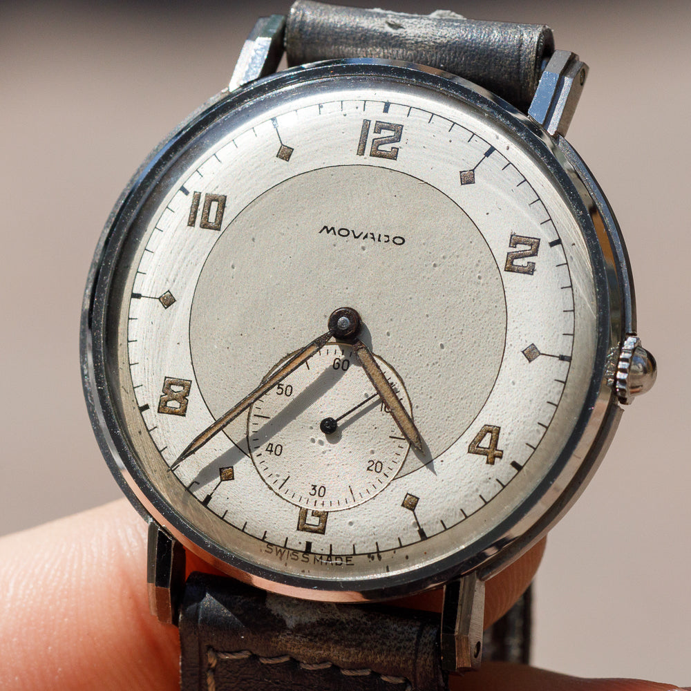 MOVADO  Step Case & lugs NOS