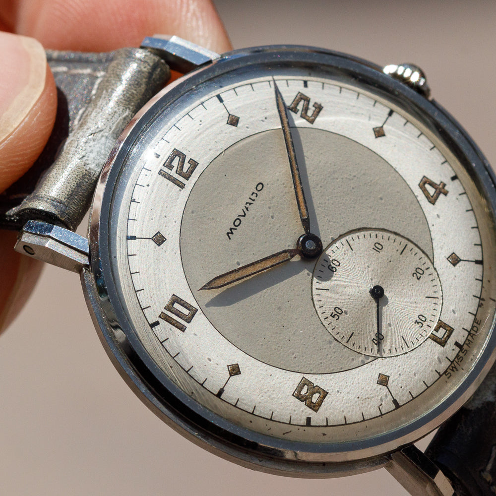 MOVADO  Step Case & lugs NOS