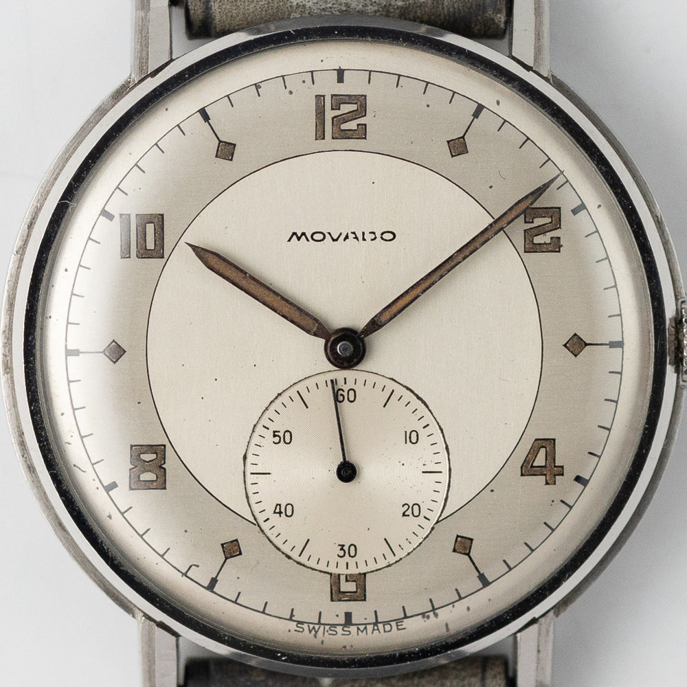 MOVADO  Step Case & lugs NOS