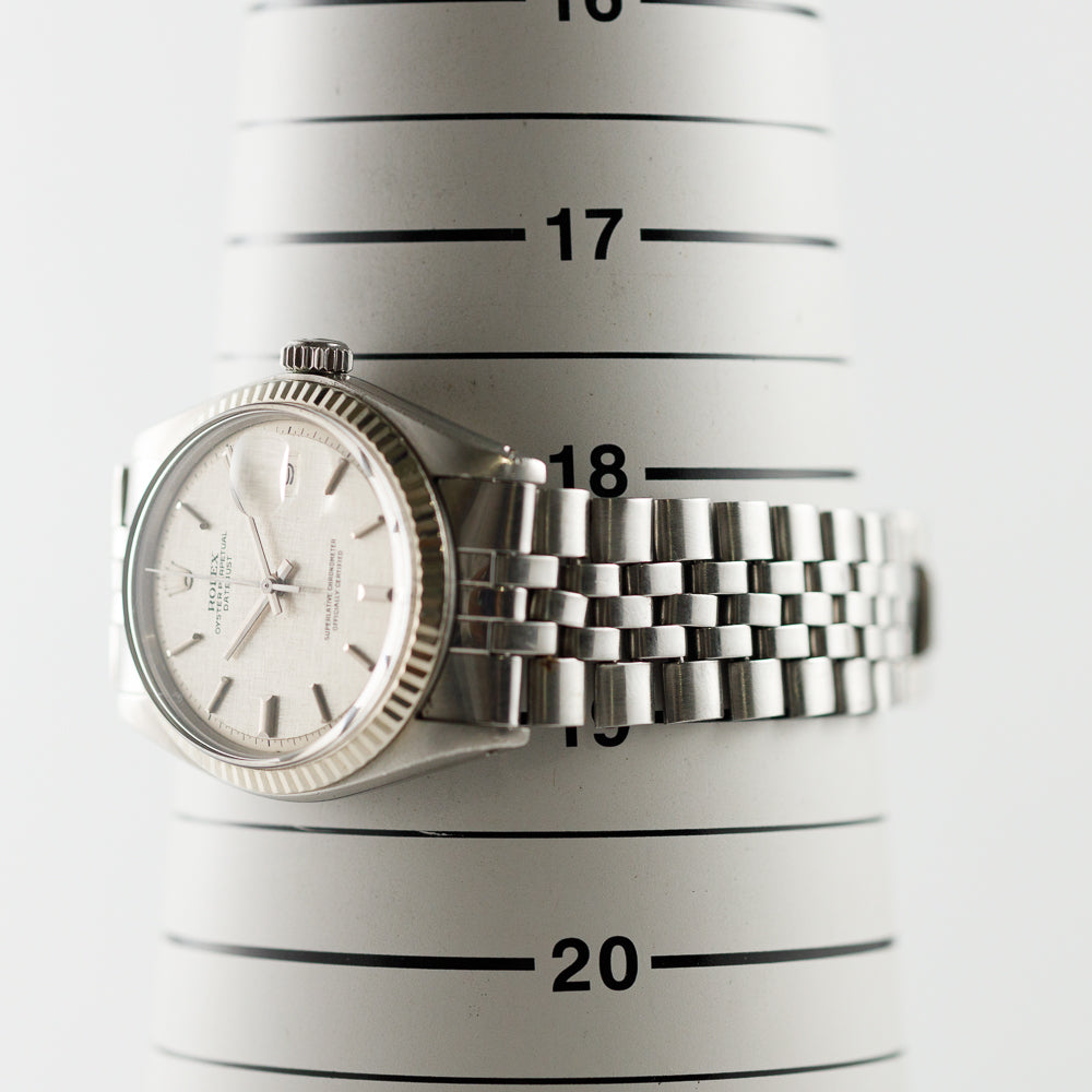 ROLEX DATEJUST Ref.1601 Gray Linen Dial