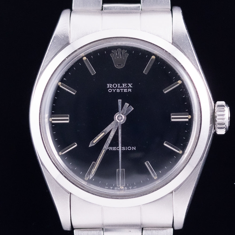 ROLEX OYSTER Ref.6426 Black Mirror Dial