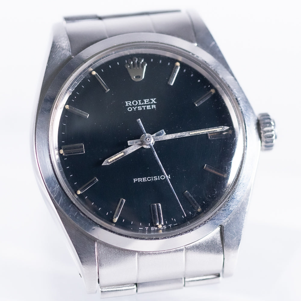 ROLEX OYSTER Ref.6426 Black Mirror Dial