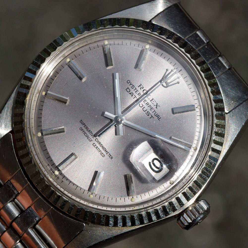 ROLEX DATEJUST Ref.1601 Gray Dial