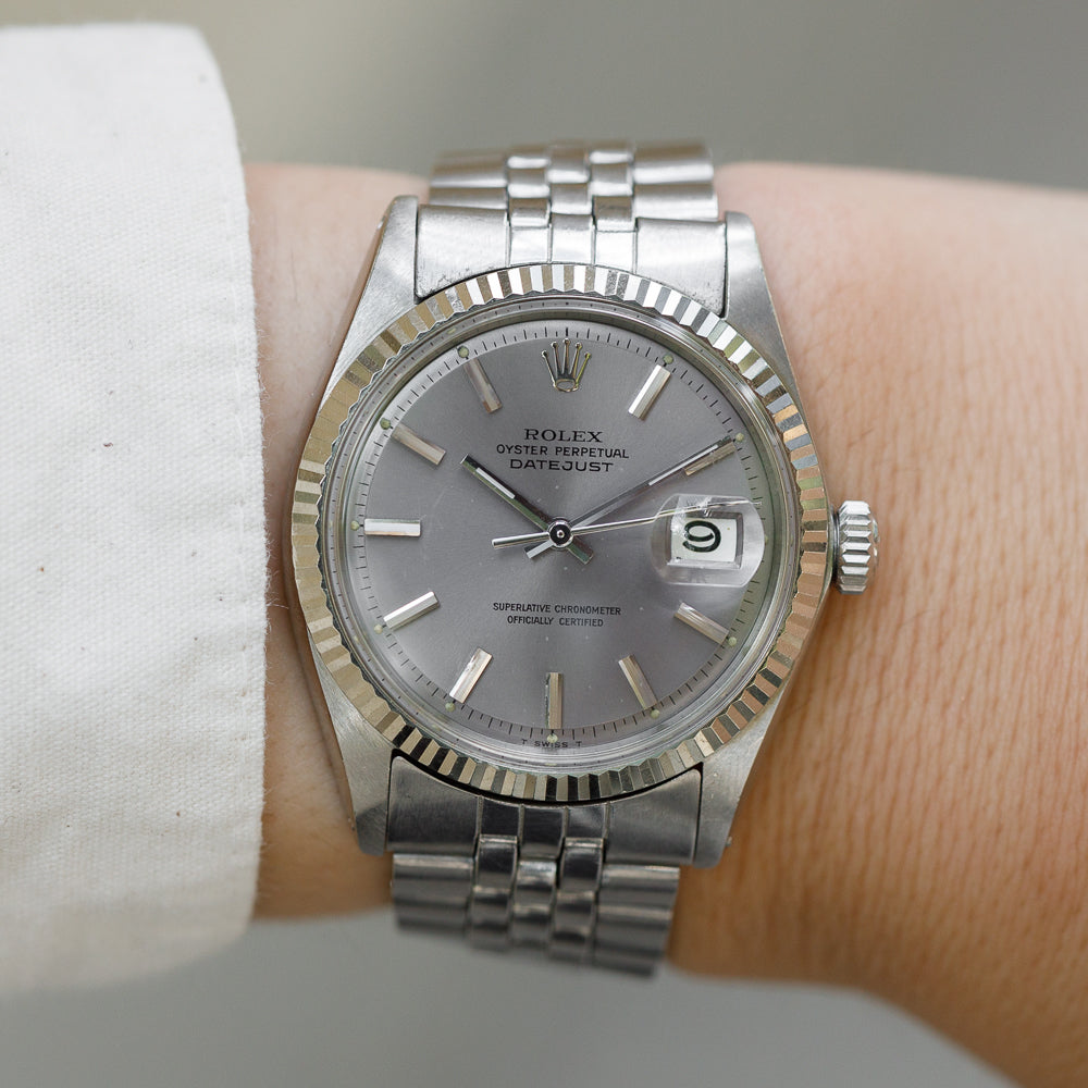 ROLEX DATEJUST Ref.1601 Gray Dial