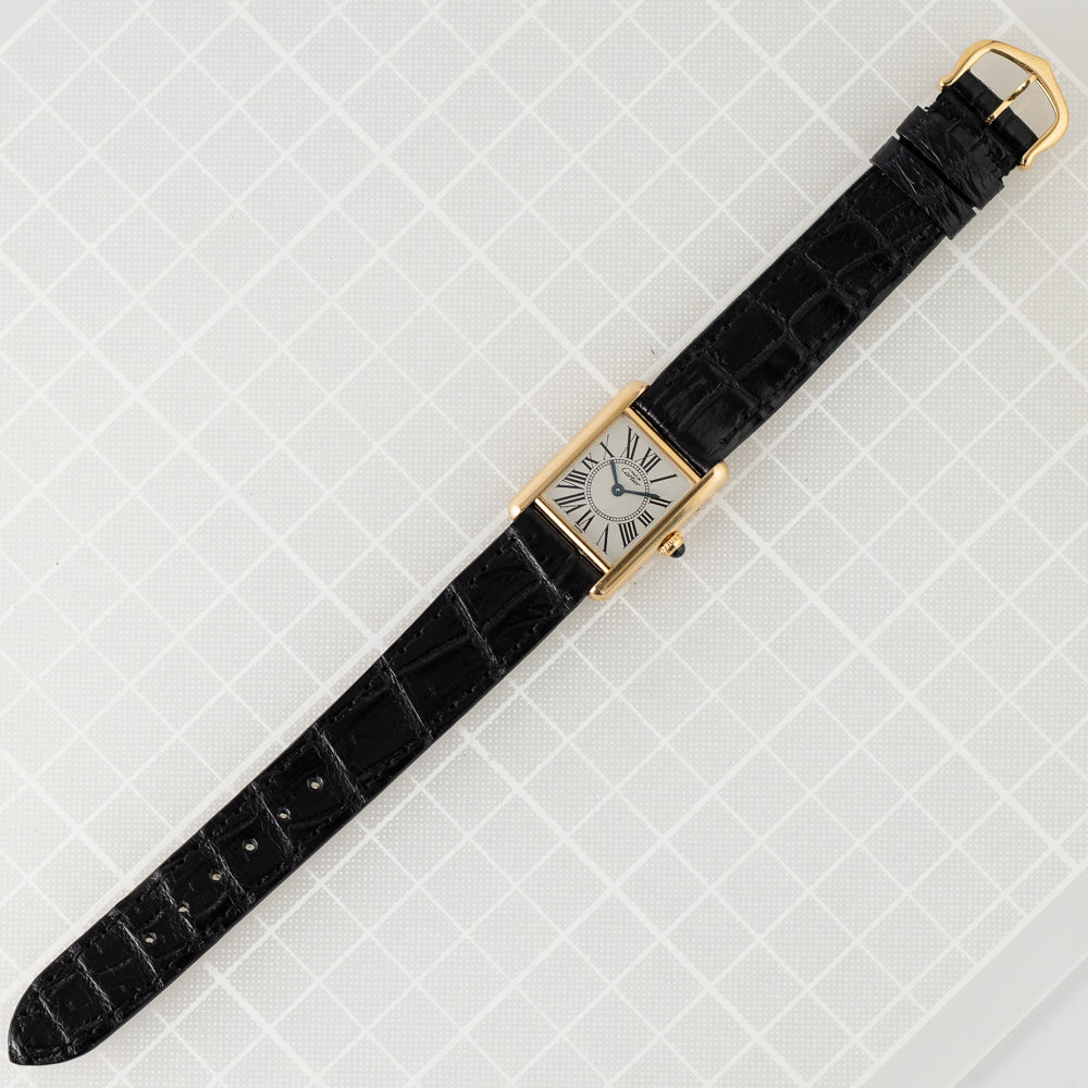 CARTIER SM MUST DE TANK REF.5057001 OPARAN DIAL