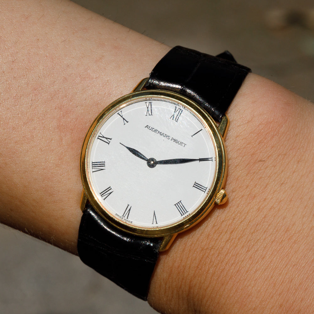 AUDEMARS PIGUET Extraflat QUARTZ – TIMEANAGRAM