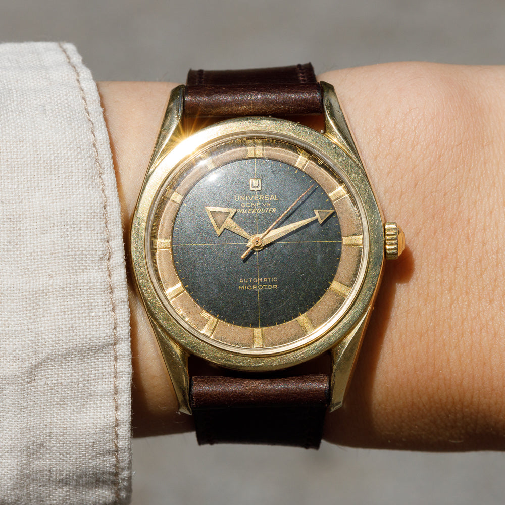 UNIVERSAL GENEVE POLEROUTER broad arrow