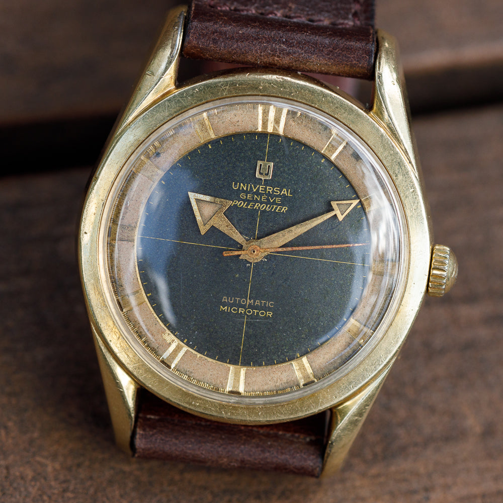 UNIVERSAL GENEVE POLEROUTER broad arrow