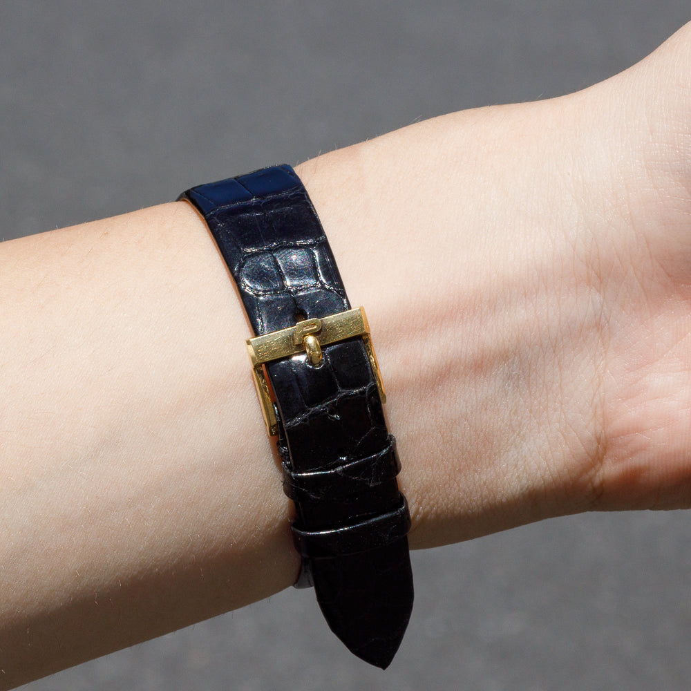 PIAGET Ref.99142 Black Miller Dial – TIMEANAGRAM PIAGET Ref.99142 Black Miller Dial – TIMEANAGRAM