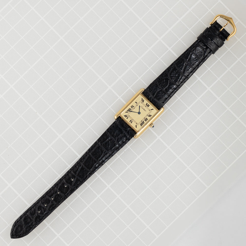 CARTIER LM MUST DE TANK REF.590005 USA LIMITED EDITION