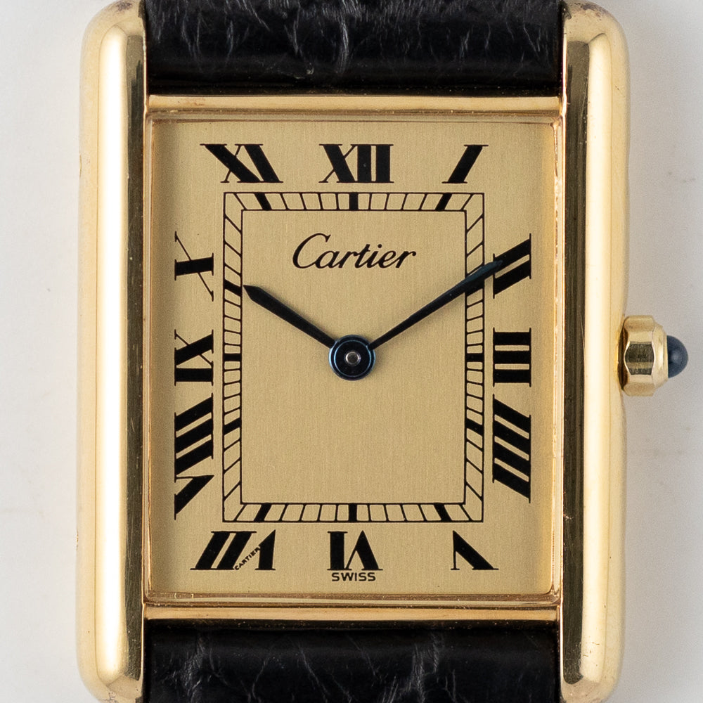 CARTIER LM MUST DE TANK REF.590005 USA LIMITED EDITION
