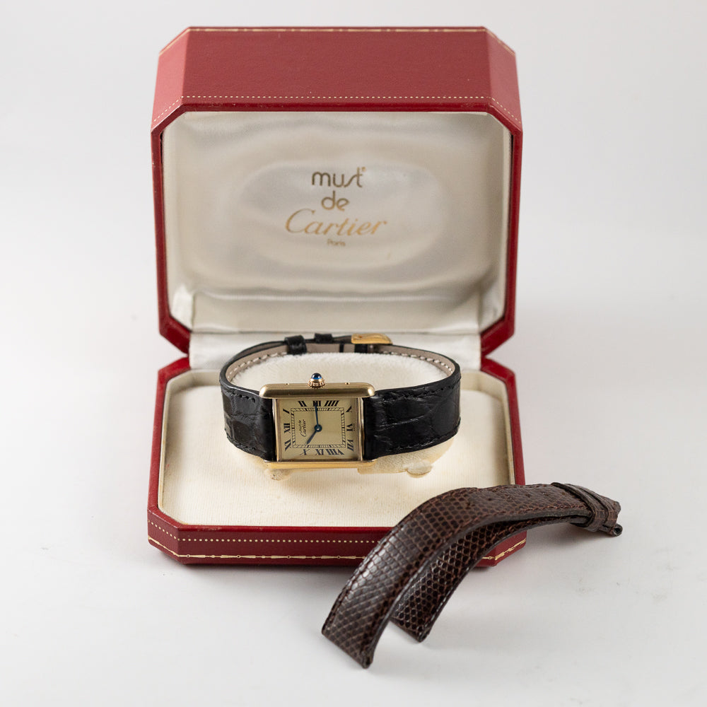 CARTIER LM MUST DE TANK REF.590005