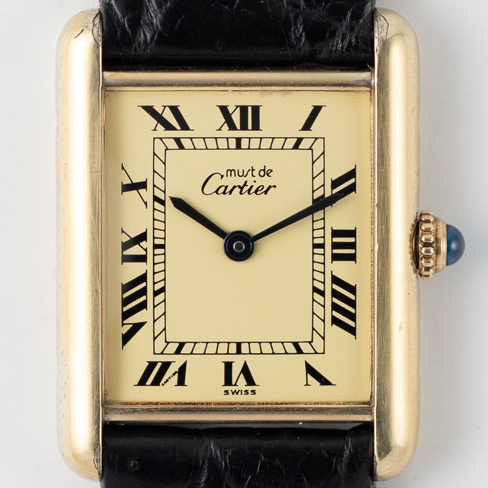 CARTIER LM MUST DE TANK REF.590005