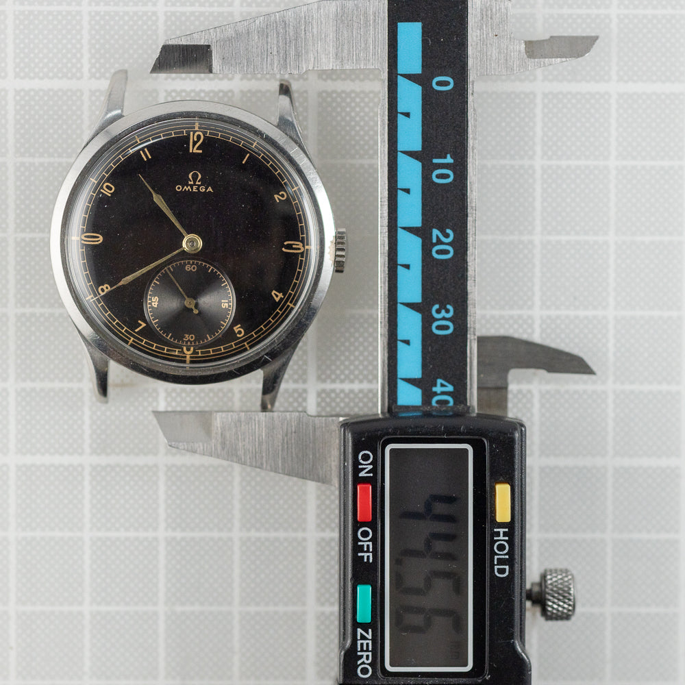 OMEGA Ref.CK2181 Oversize 38mm Black Gilt dial Cal.30T2