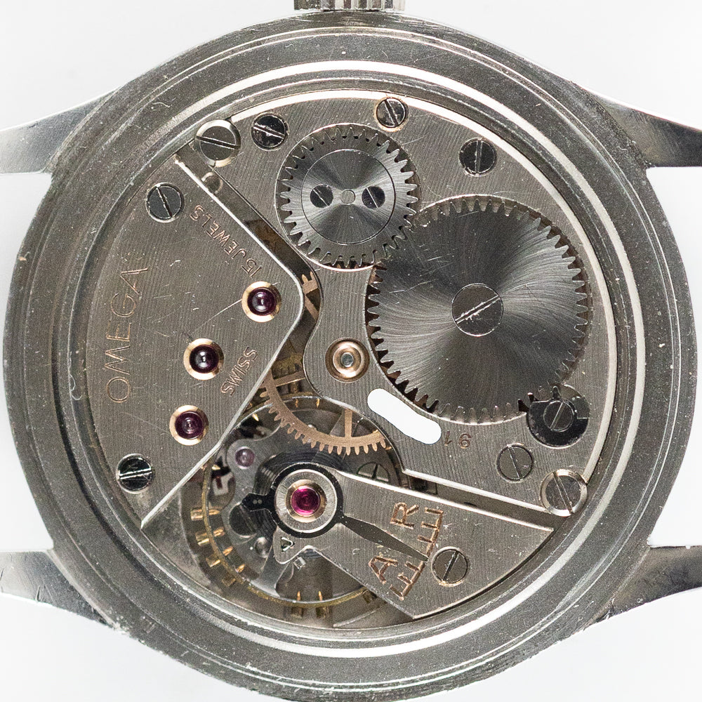 OMEGA Ref.CK2181 Oversize 38mm Black Gilt dial Cal.30T2