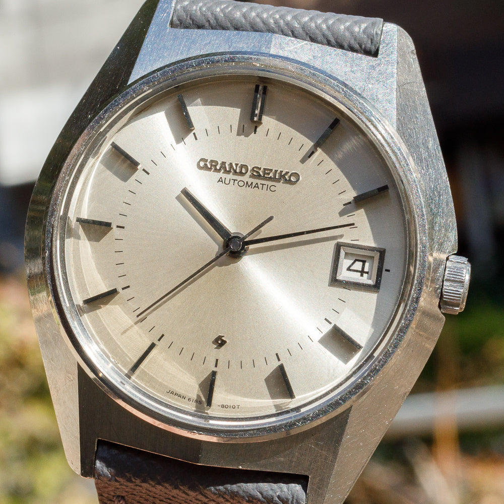 GRAND SEIKO Ref.6185-8020 Pre VFA Applied Suwa Logo – TIMEANAGRAM