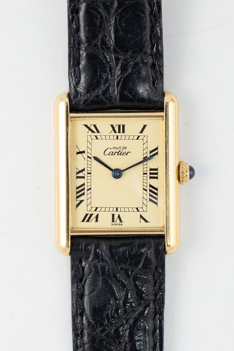 CARTIER LM MUST DE TANK REF.590005