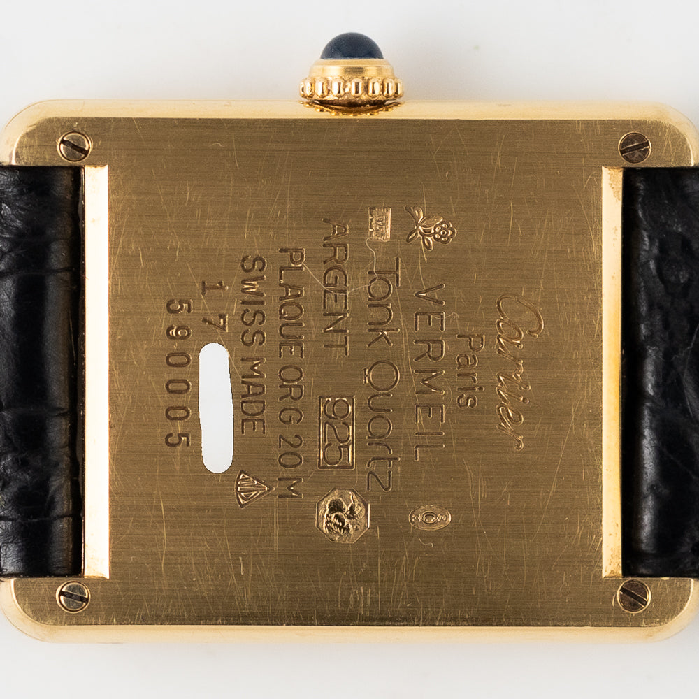 CARTIER LM MUST DE TANK REF.590005