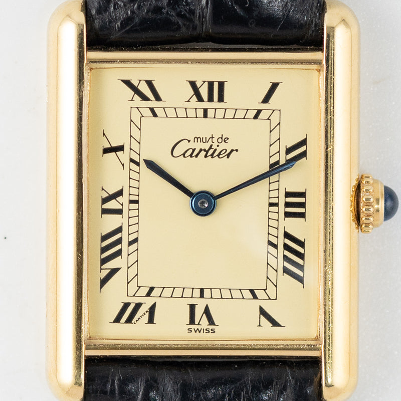 CARTIER LM MUST DE TANK REF.590005