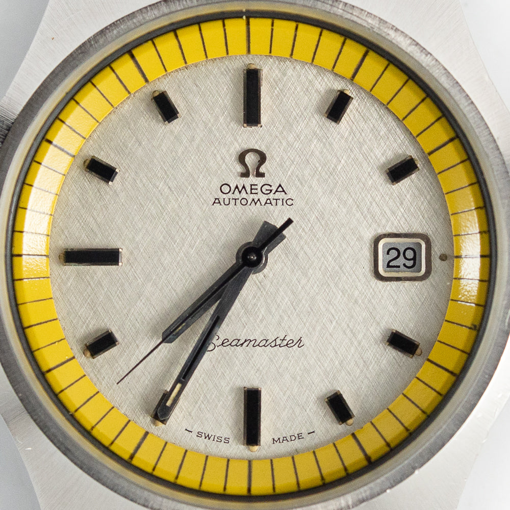 OMEGA Seamaster Ref.166.066 Big Yellow Linen Dial