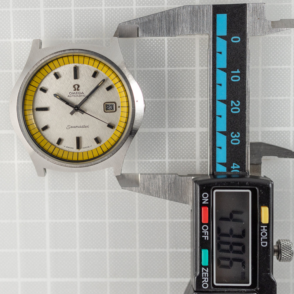 OMEGA Seamaster Ref.166.066 Big Yellow Linen Dial