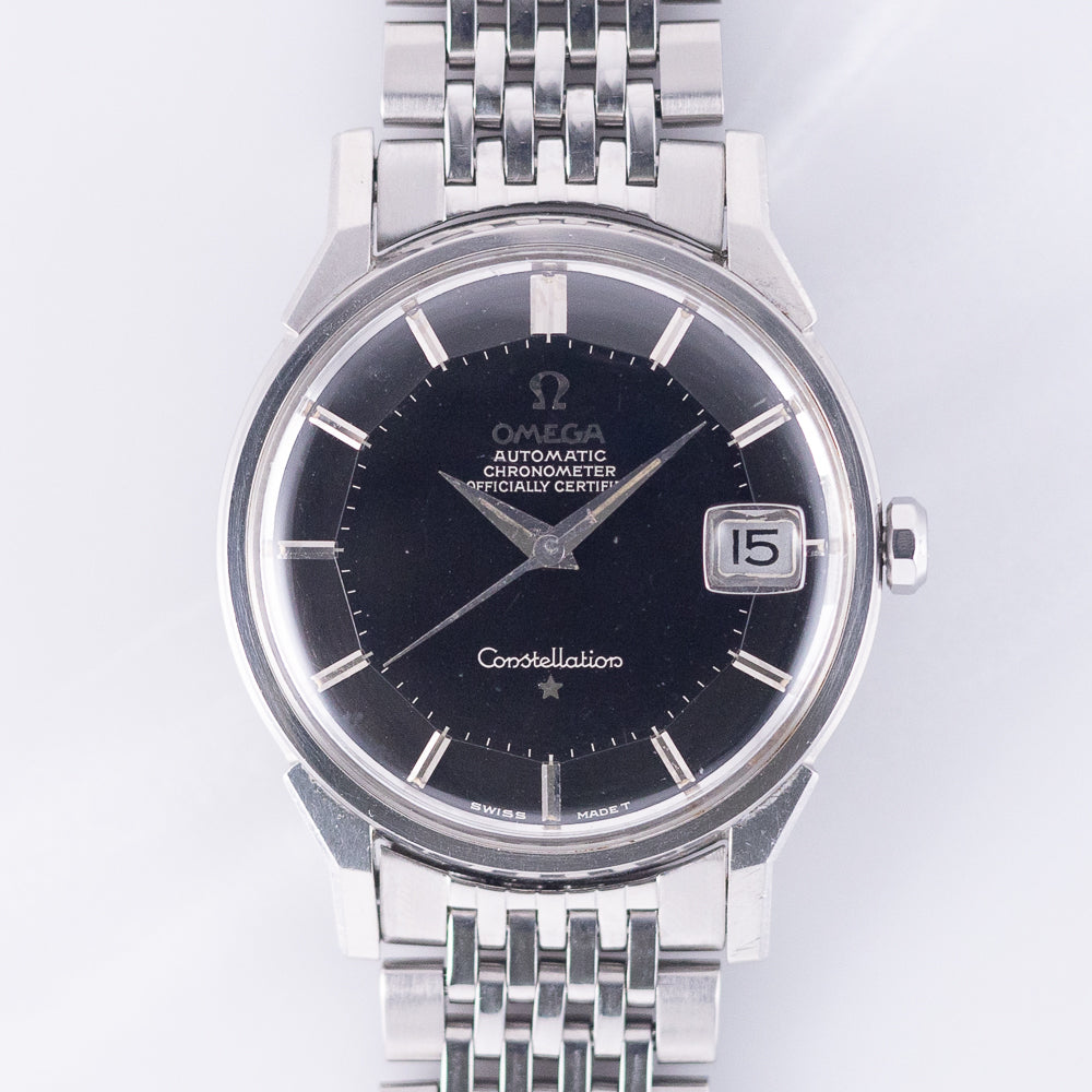 OMEGA Constellation Ref.168.005 Mint Black Gilt Dial