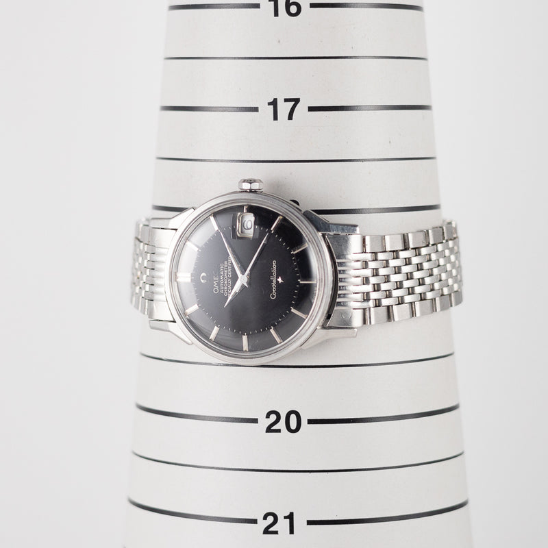 OMEGA Constellation Ref.168.005 Mint Black Gilt Dial