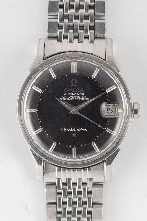 OMEGA Constellation Ref.168.005 Mint Black Gilt Dial