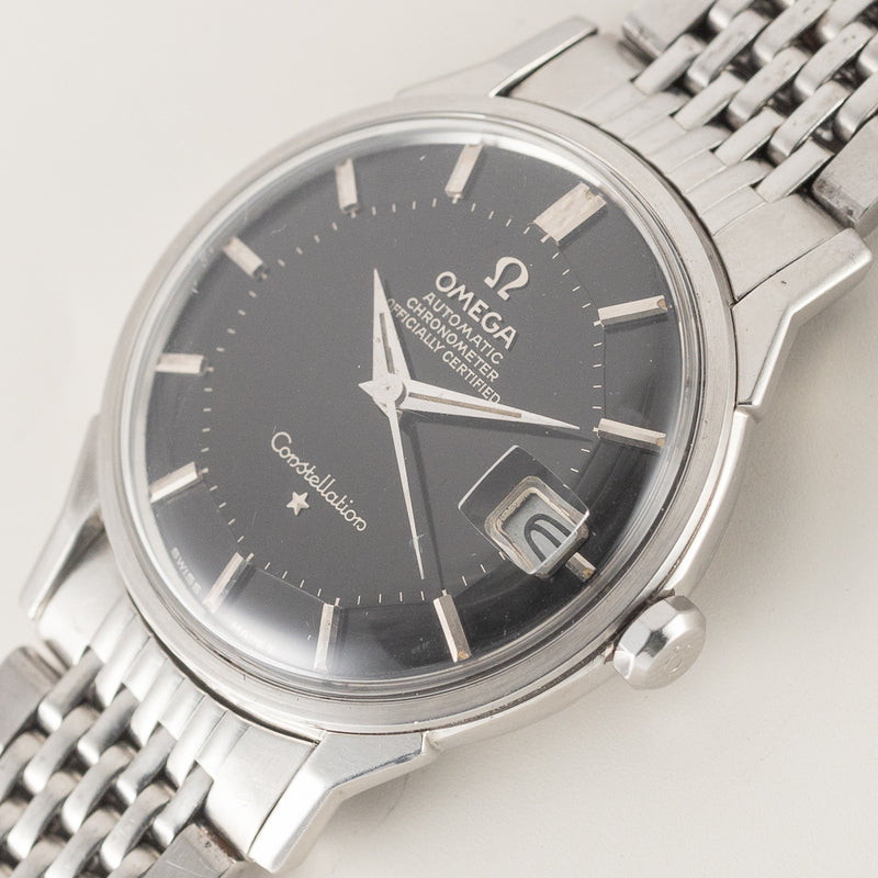 OMEGA Constellation Ref.168.005 Mint Black Gilt Dial