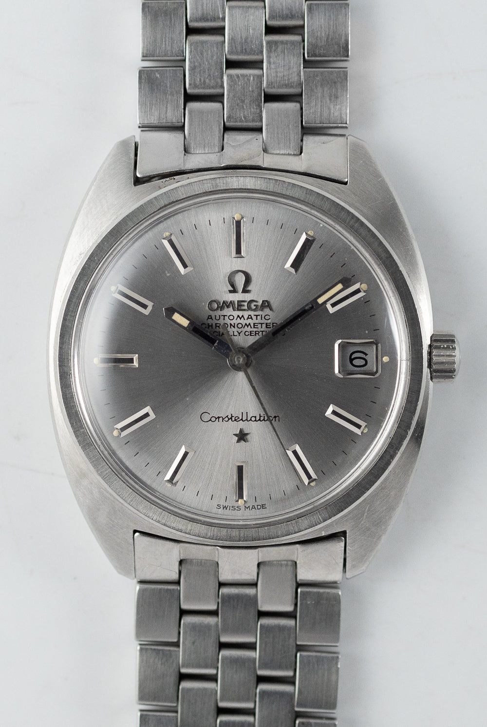 OMEGA CONSTELLATION REF.168.017 C LINE CASE GRAY DIAL