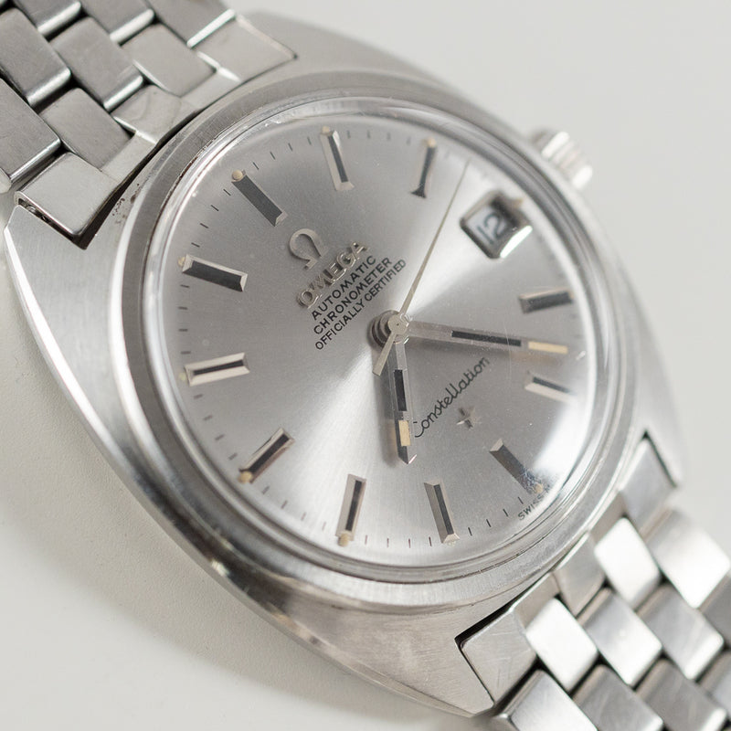 OMEGA CONSTELLATION REF.168.017 C LINE CASE GRAY DIAL
