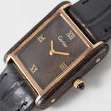 CARTIER LM Tank Organic Wood Ref.20611