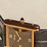 CARTIER LM Tank Organic Wood Ref.20611