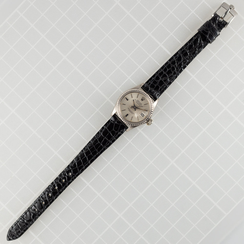 ROLEX OYSTER PERPETUAL DATEJUST Ref.6517 18KWG