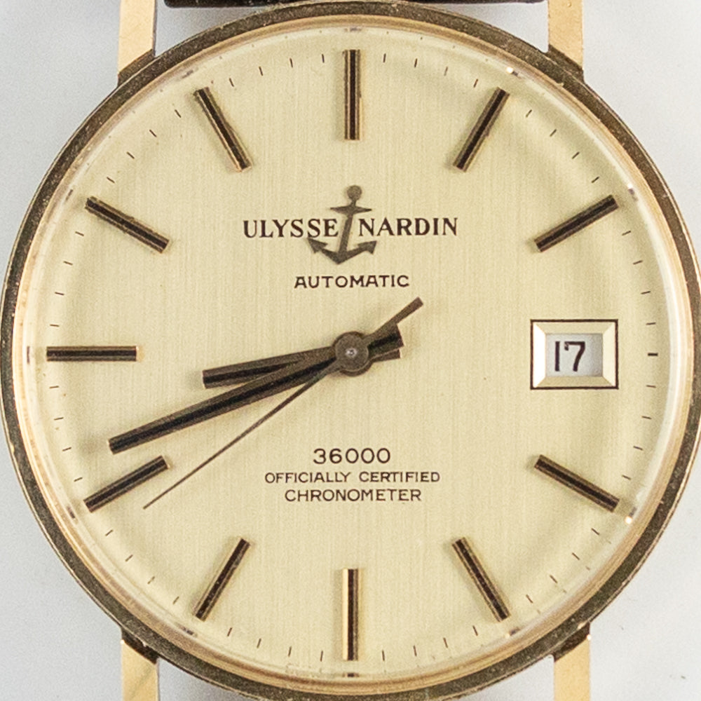 ULYSSE NARDIN 18K Yellow Gold Cal.NB11QU