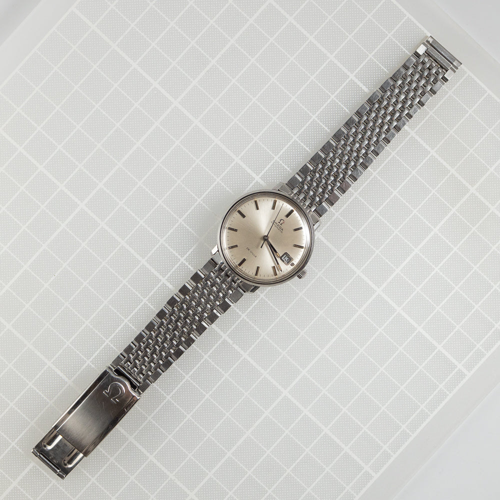 OMEGA シンプルストライプダイヤル 時計 OMEGA Constellation Ref.168.018 Linen Dial – TIMEANAGRAM