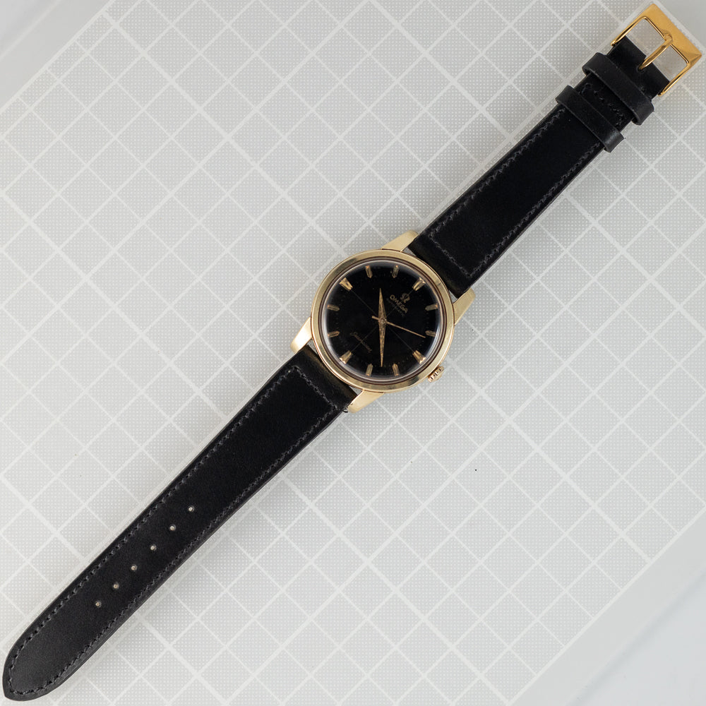 OMEGA JUMBO SEAMASTER Ref.14764 Black Gilt Dial – TIMEANAGRAM