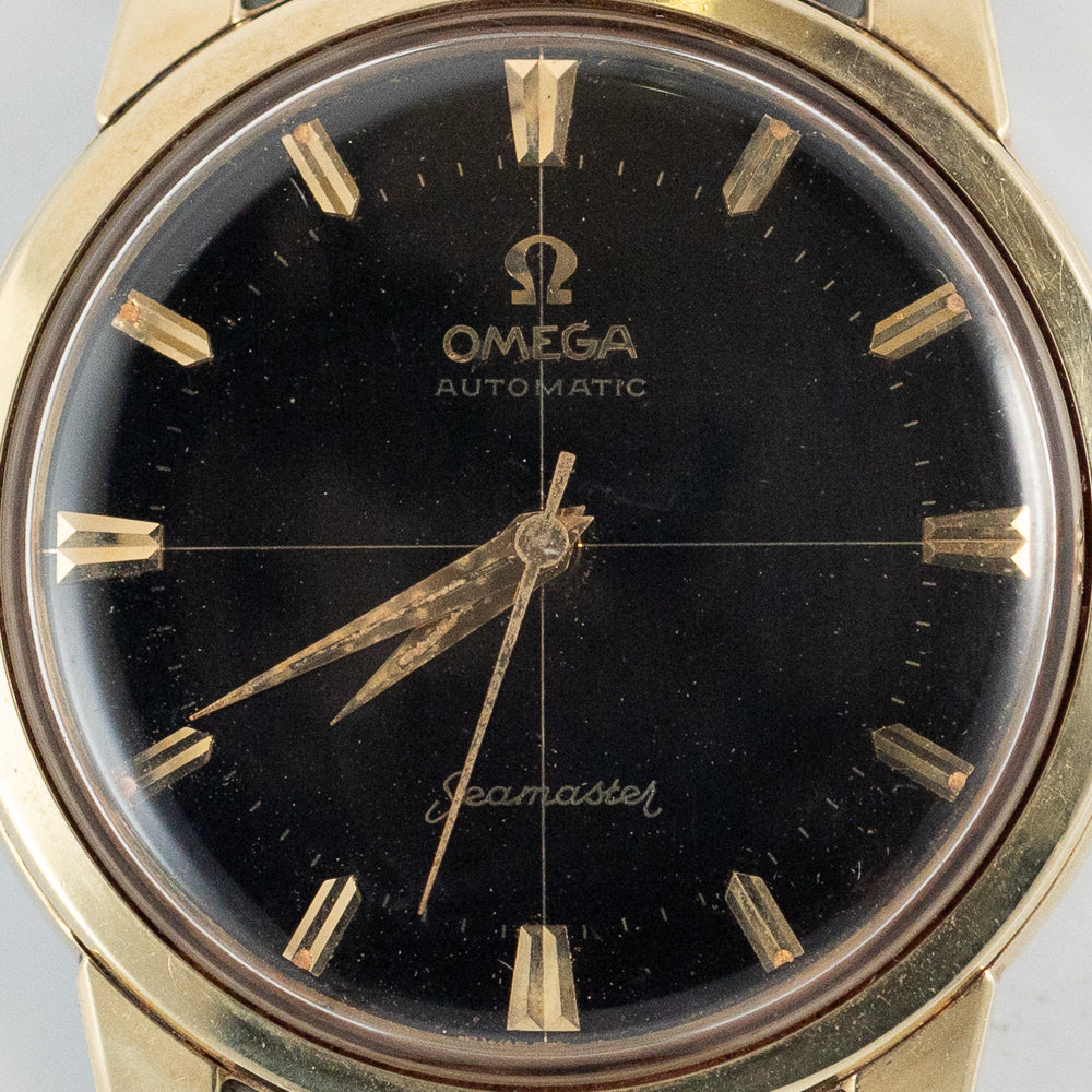 OMEGA JUMBO SEAMASTER Ref.14764 Black Gilt Dial