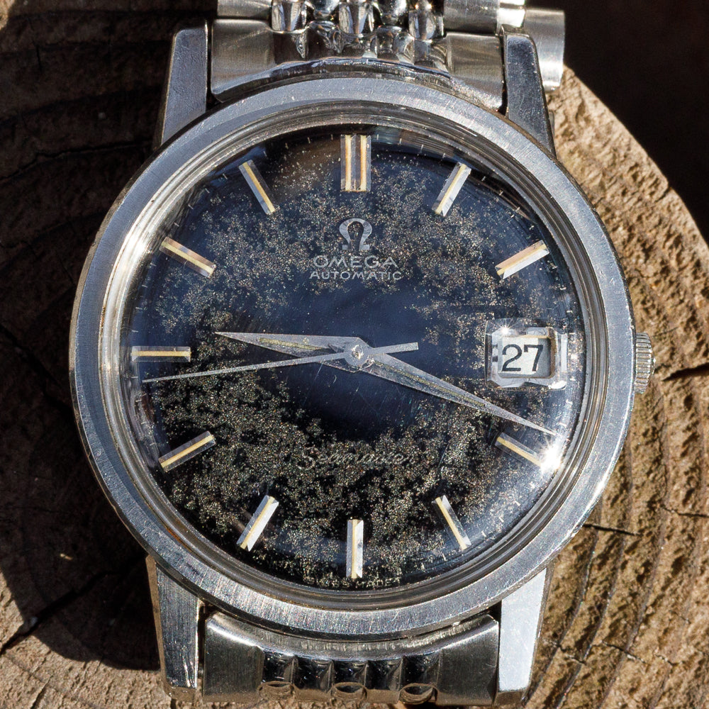 OMEGA Seamaster Ref.168.003 Black Gilt Dial