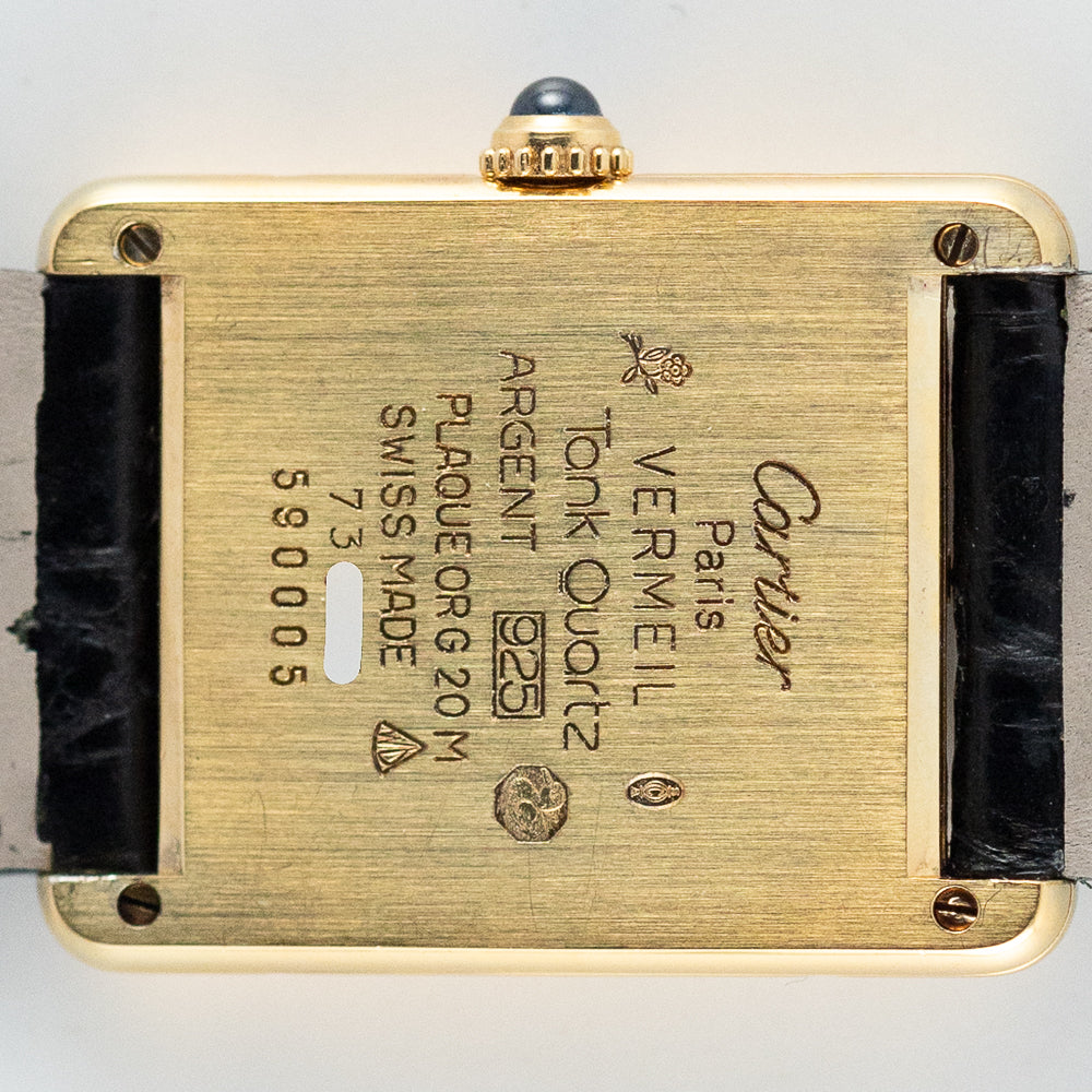 CARTIER LM MUST DE TANK REF.590005