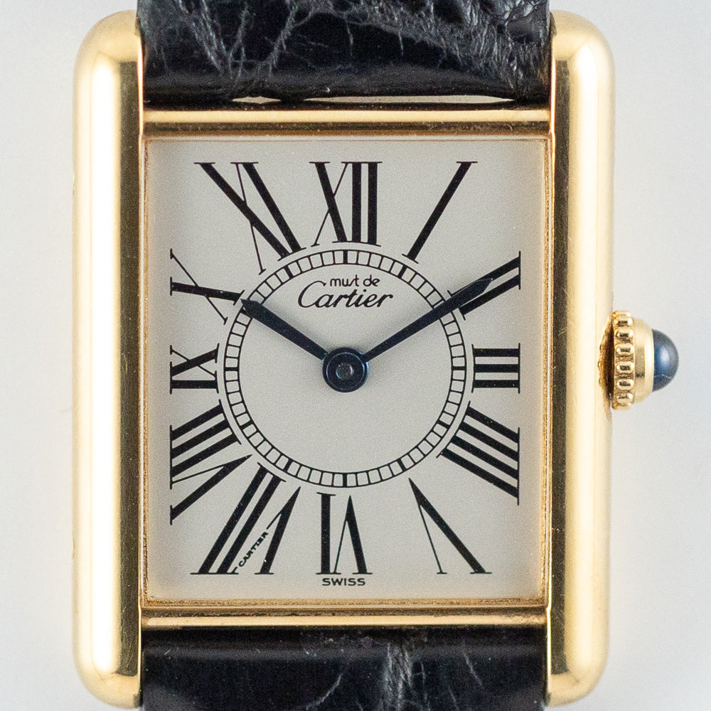 CARTIER LM MUST DE TANK Ref.590005 OPARAN DIAL
