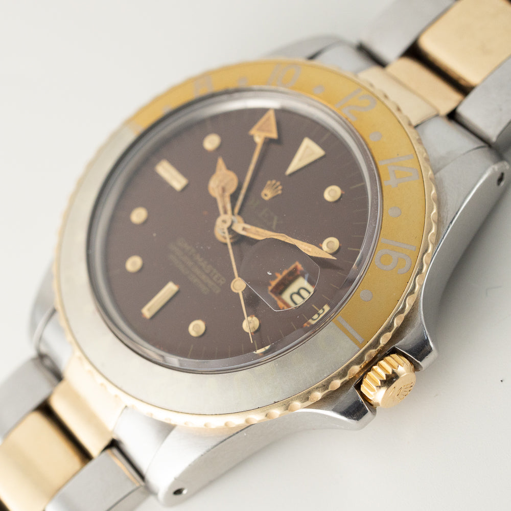 ROLEX GMT-MASTER Ref.1675 Brown Nipple Dial