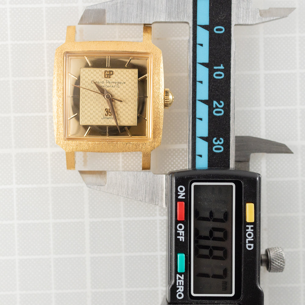 GIRARD PERREGAUX Gyromatic 39 Jewels 18KYG Clamshell Case